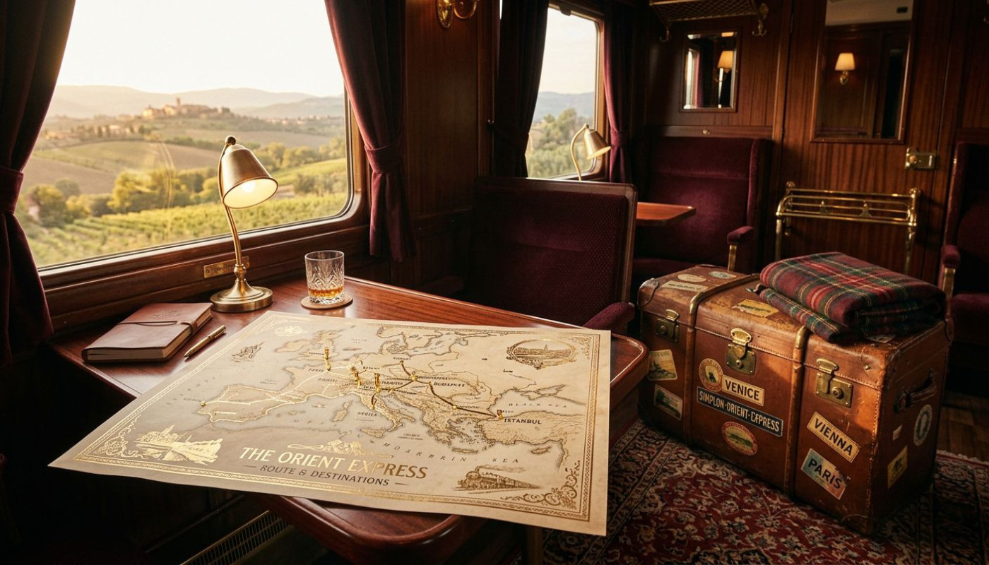 Comment choisir le meilleur itinéraire pour un voyage en train de luxe ?